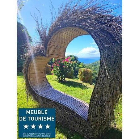 Gite 4 Etoiles, La Vieille Sucrerie St Claude Guadeloupe, Jacuzzi Spa Privatif, Vue Exceptionnelle Sur La Mer Des Caraibes Basse-Terre Exterior photo