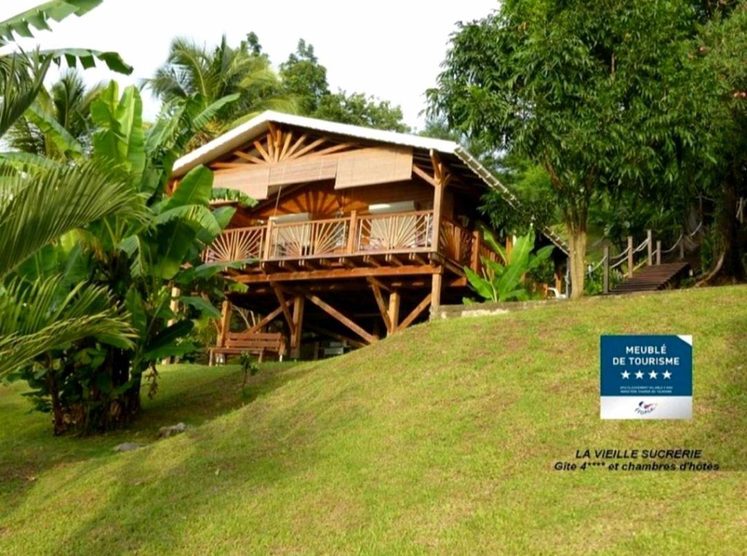 Gite 4 Etoiles, La Vieille Sucrerie St Claude Guadeloupe, Jacuzzi Spa Privatif, Vue Exceptionnelle Sur La Mer Des Caraibes Basse-Terre Exterior photo