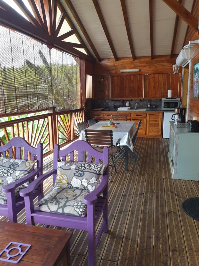 Gite 4 Etoiles, La Vieille Sucrerie St Claude Guadeloupe, Jacuzzi Spa Privatif, Vue Exceptionnelle Sur La Mer Des Caraibes Basse-Terre Exterior photo