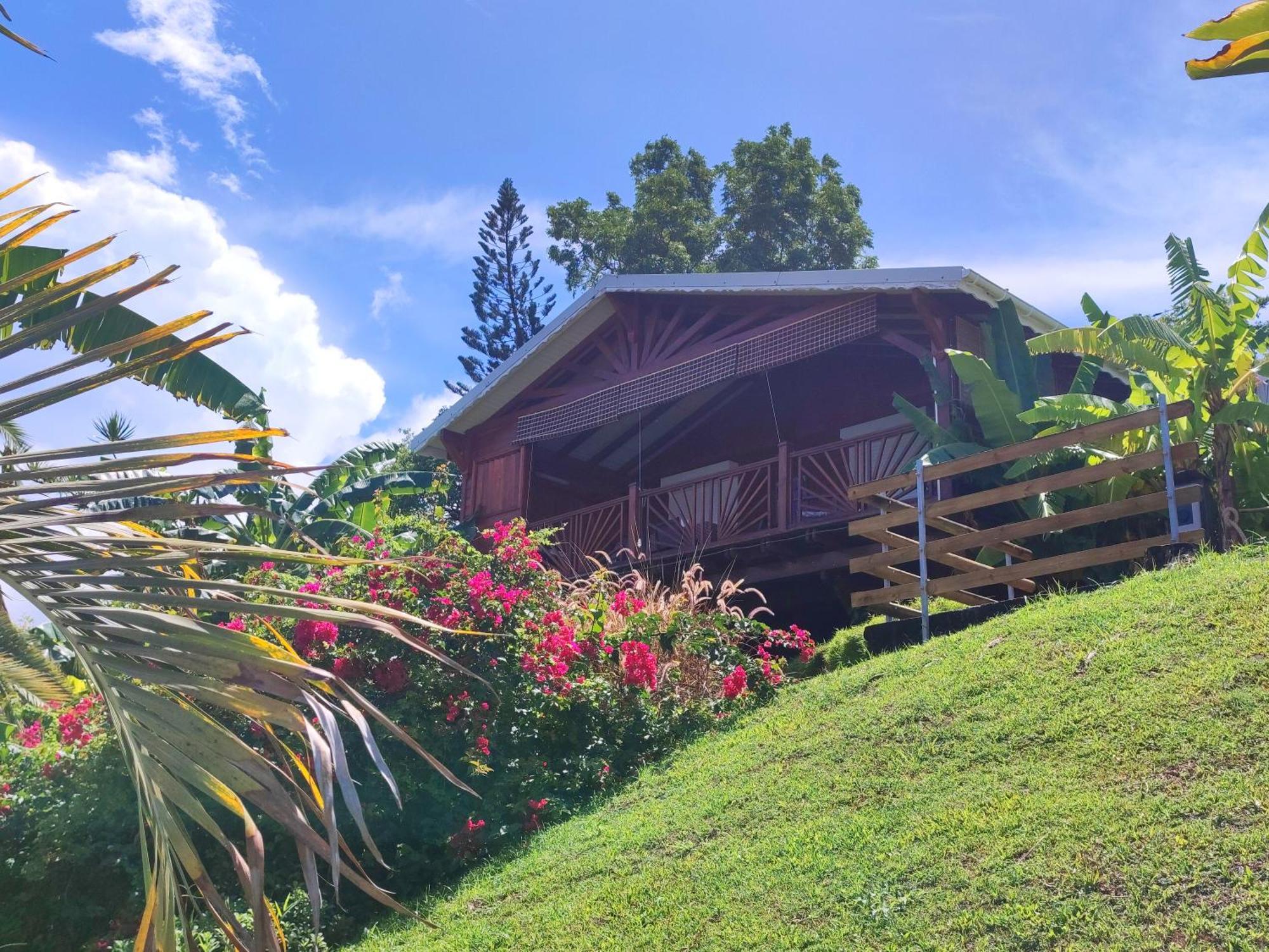 Gite 4 Etoiles, La Vieille Sucrerie St Claude Guadeloupe, Jacuzzi Spa Privatif, Vue Exceptionnelle Sur La Mer Des Caraibes Basse-Terre Exterior photo